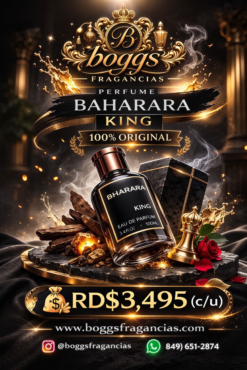✨ Baharara King – Eau de Parfum 100ml