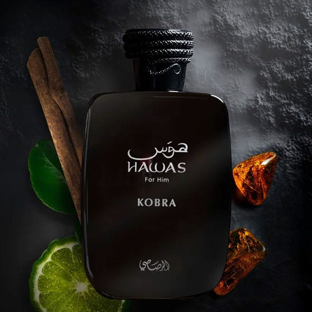 🐍 Hawas Kobra – Rasasi | 100 ml (Original) 🐍
